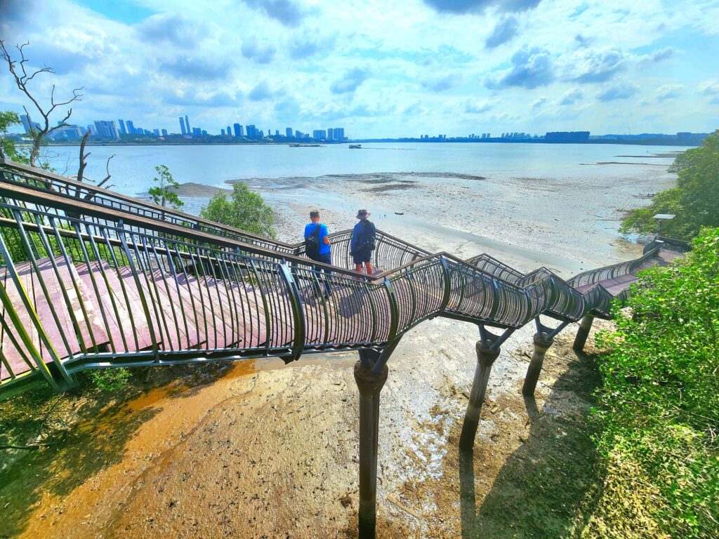 sungei boleh wetland reserve bridge singapore