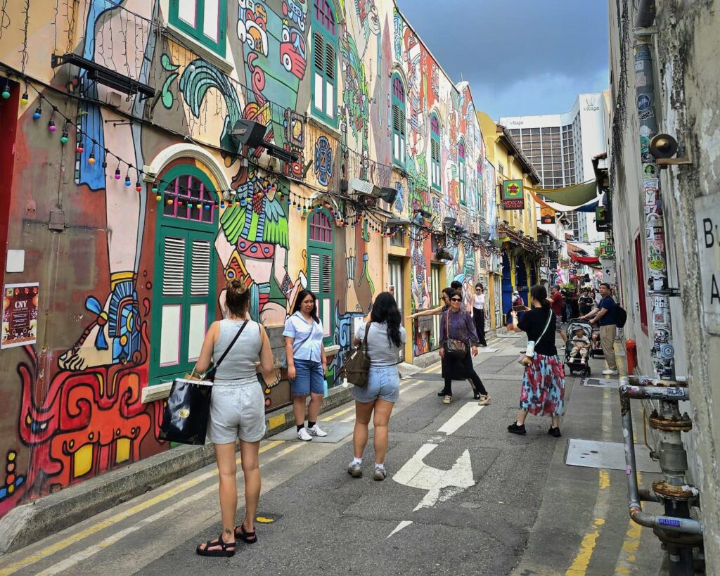 chinatown mural singapore